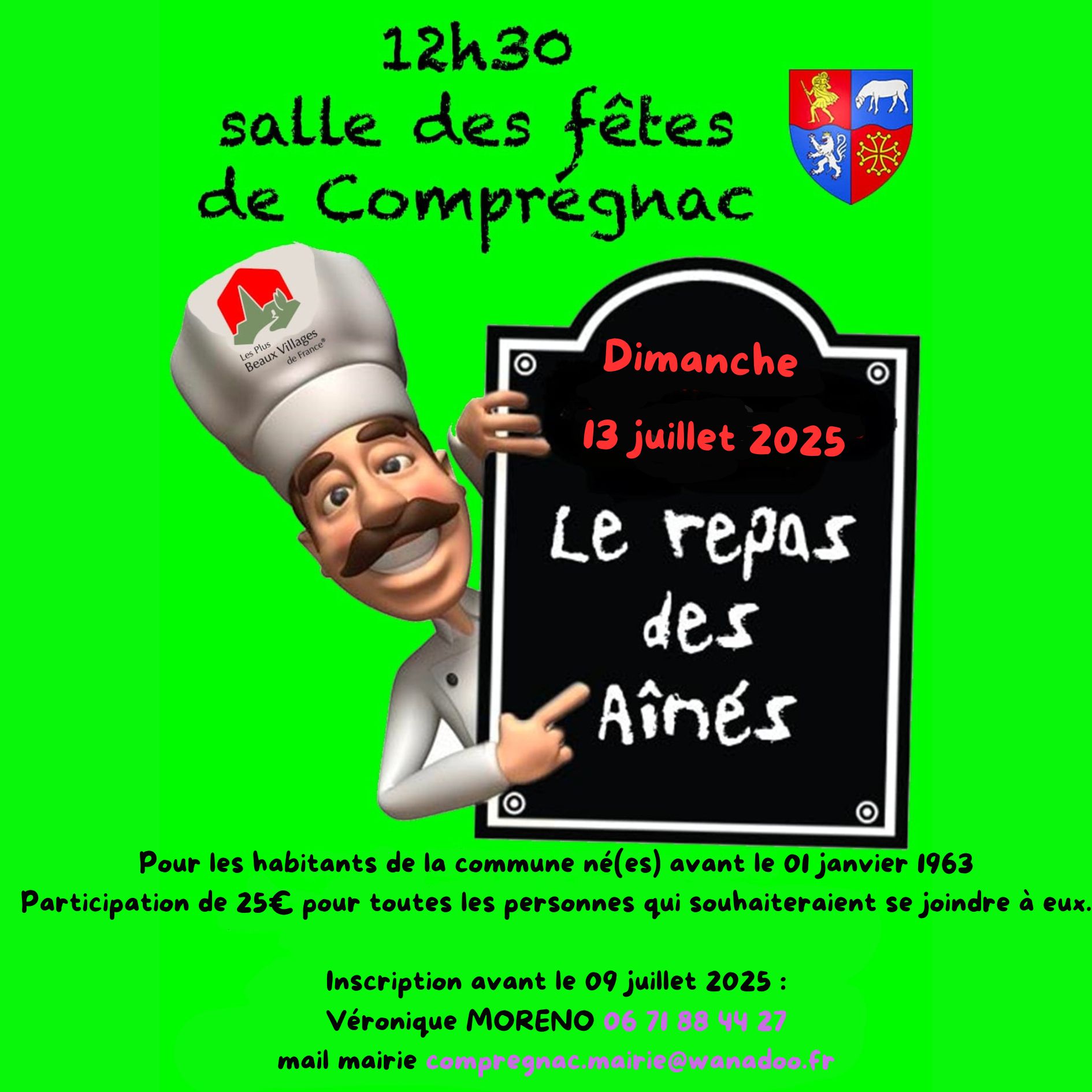 Lire la suite à propos de l’article Repas des ainés 2025