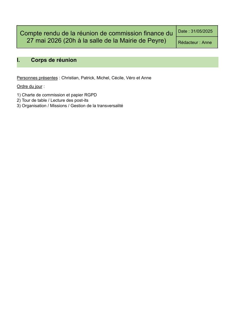 CR finances 27/05/2026